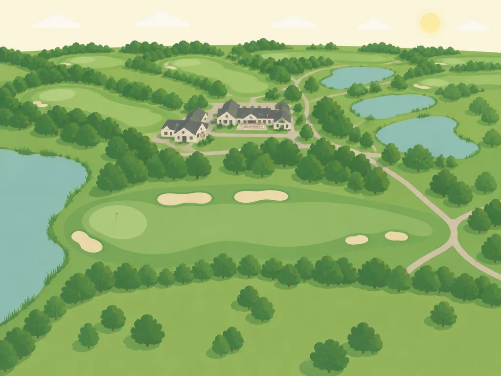 Illustration of Golf & Country Club Elfrather Mühle