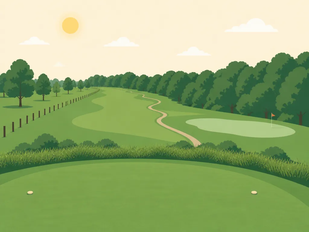 Illustration of Thoroughbred Golf Club at High Point