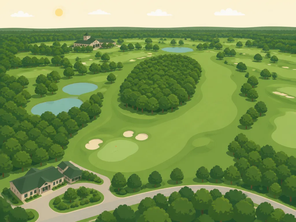 Illustration of Franklin Hills Country Club