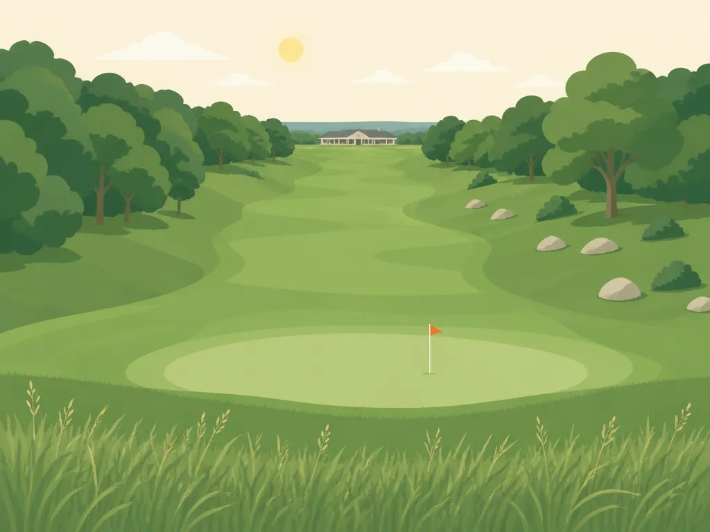 Illustration of Winnapaug Country Club
