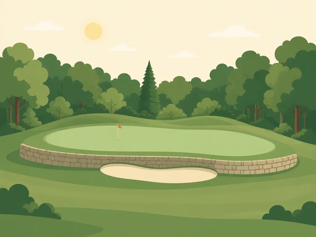 Illustration of Majestic Oaks at Lake Lawn Resort