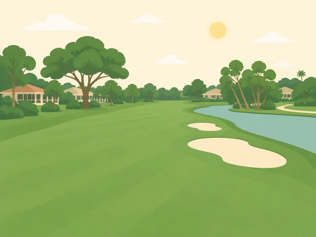 Illustration of Calusa Lakes Golf Club