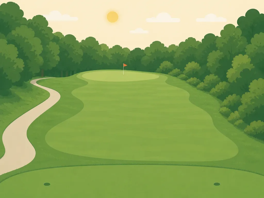 Illustration of Long Run Golf Course