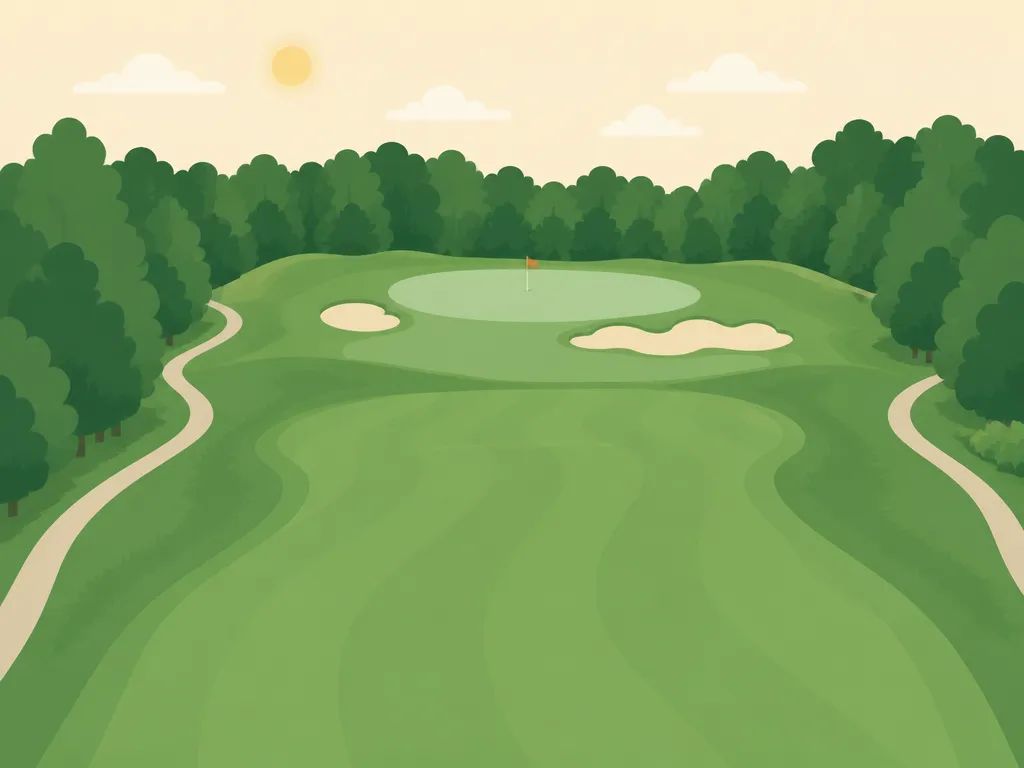 Illustration of Pinecrest Golf Club