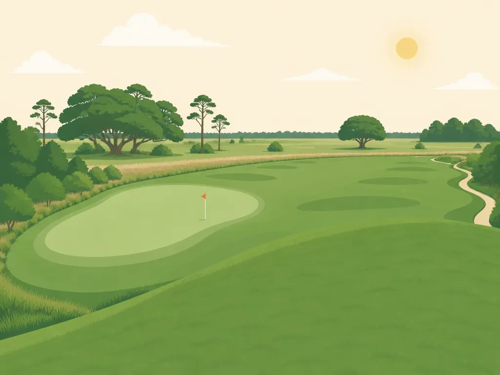 Illustration of Dataw Island Club (Cotton Dike)