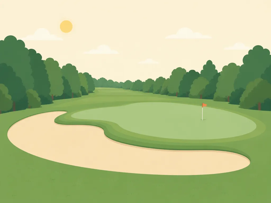 Illustration of Golf Club Rhein-Sieg