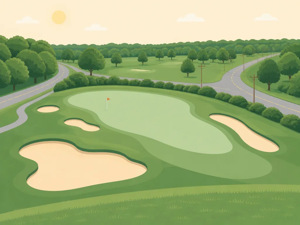 Illustration of Fox Chapel Golf Club