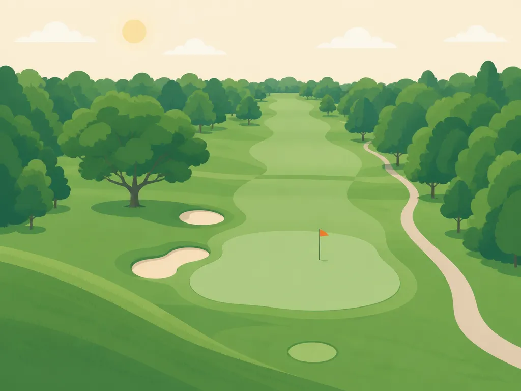 Illustration of Seven Bridges Golf Club