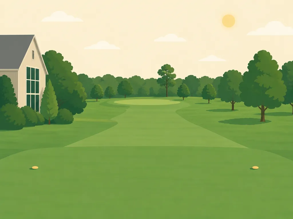 Illustration of Hi-Level Golf Course