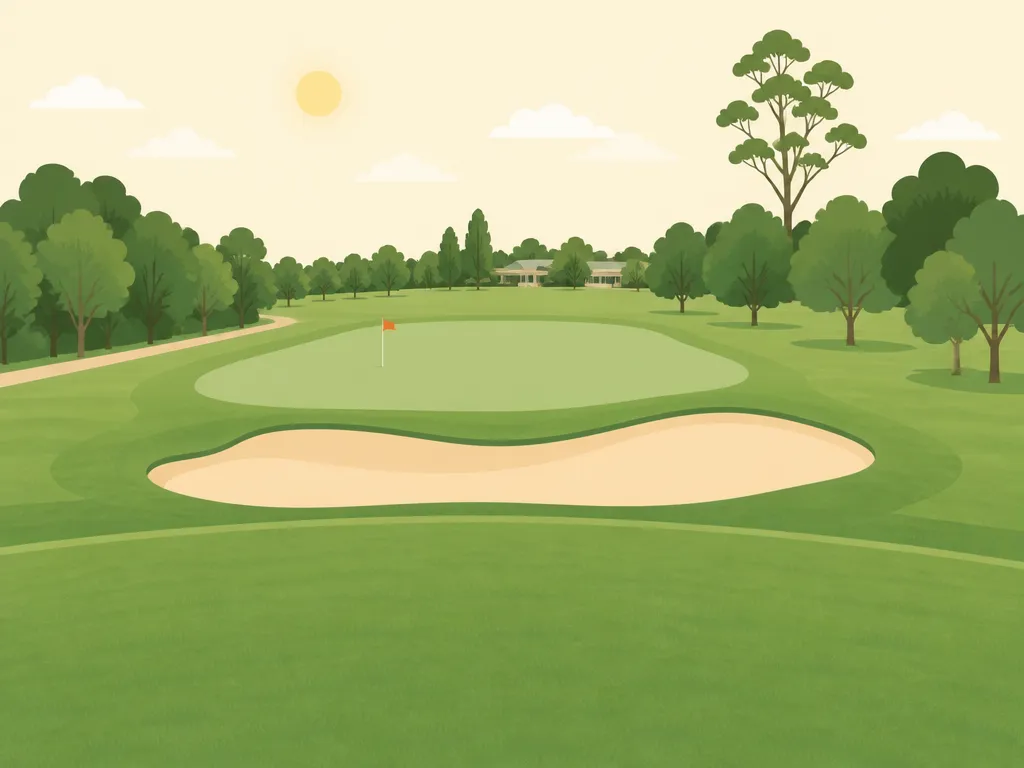 Illustration of Kyogle Golf Club