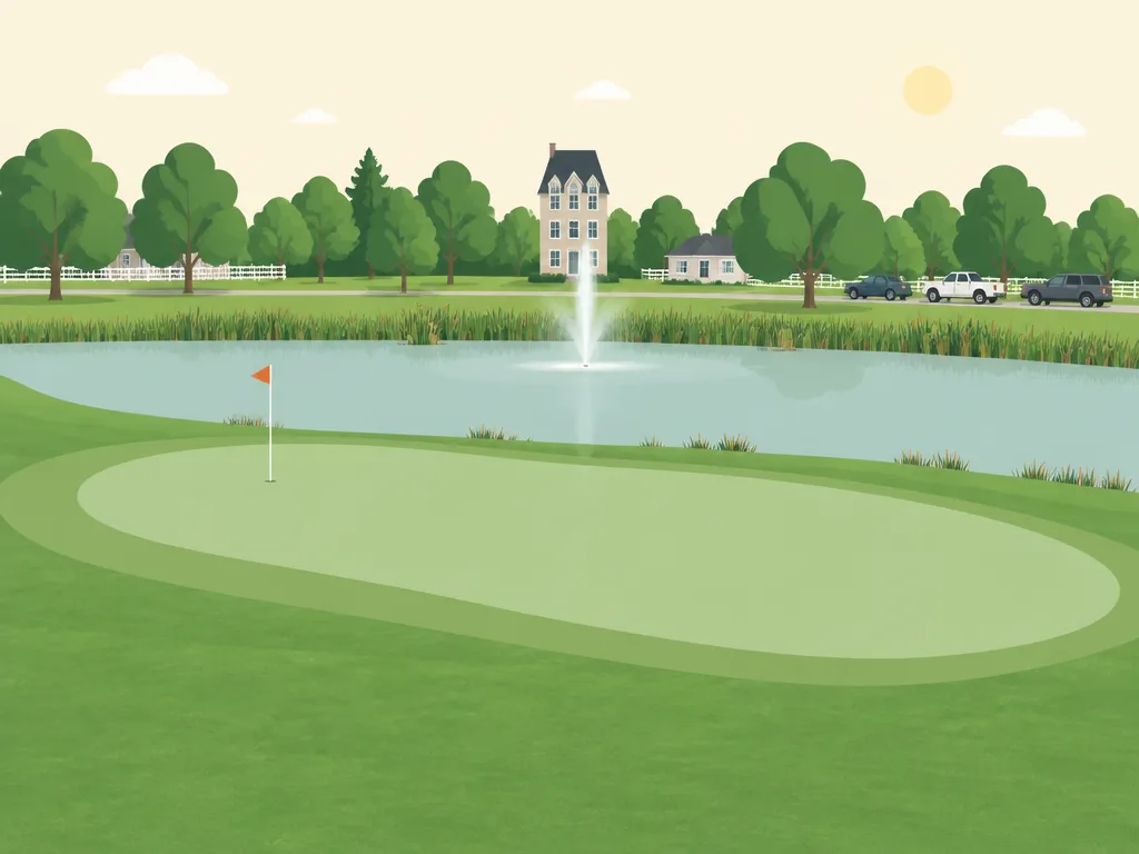 Illustration of Twin Woods Golf Course
