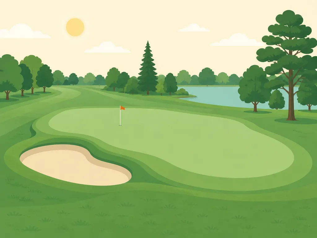 Illustration of Blackfoot Municipal Golf Course