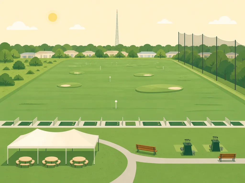 Illustration of Mulligan's Island Golf & Entertainment Center