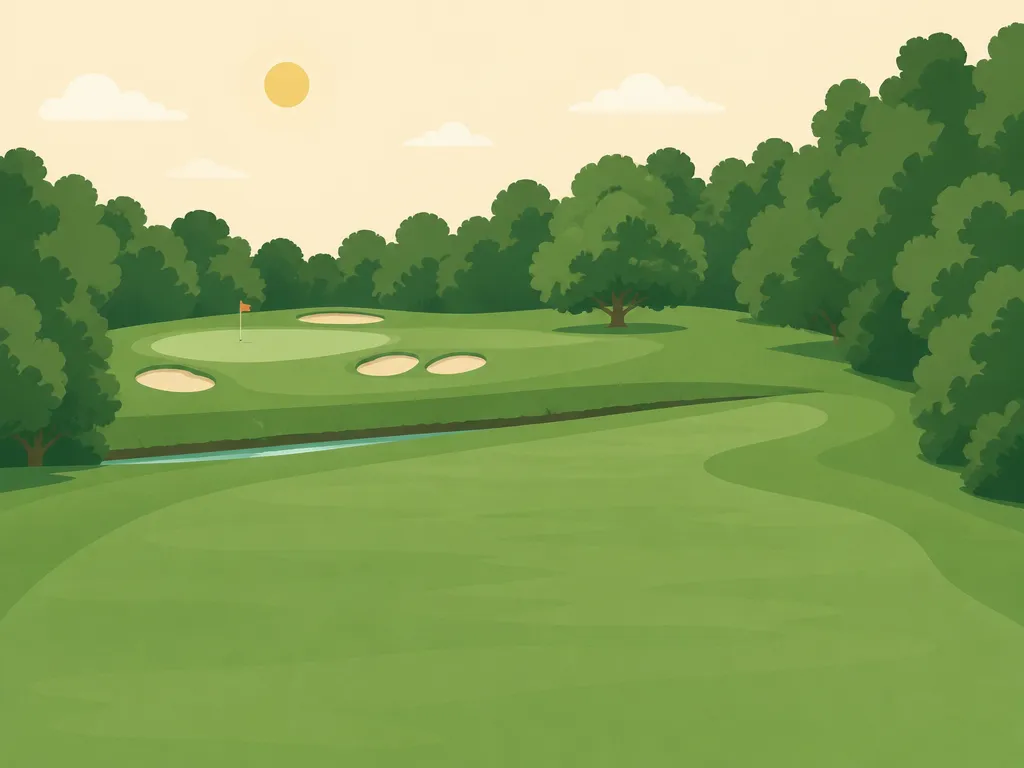 Illustration of Cotton Fields Golf Club