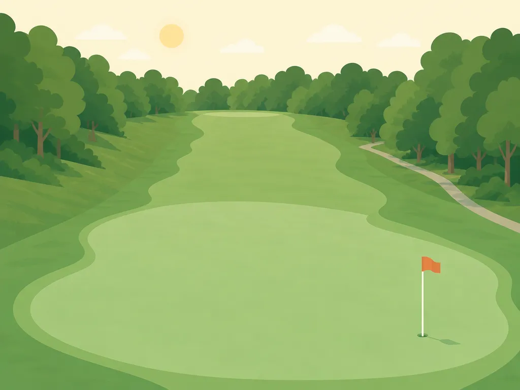 Illustration of George Wright Golf Course