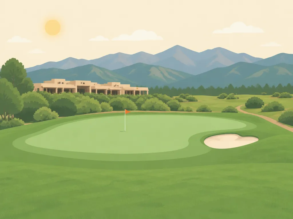 Illustration of Taos Country Club