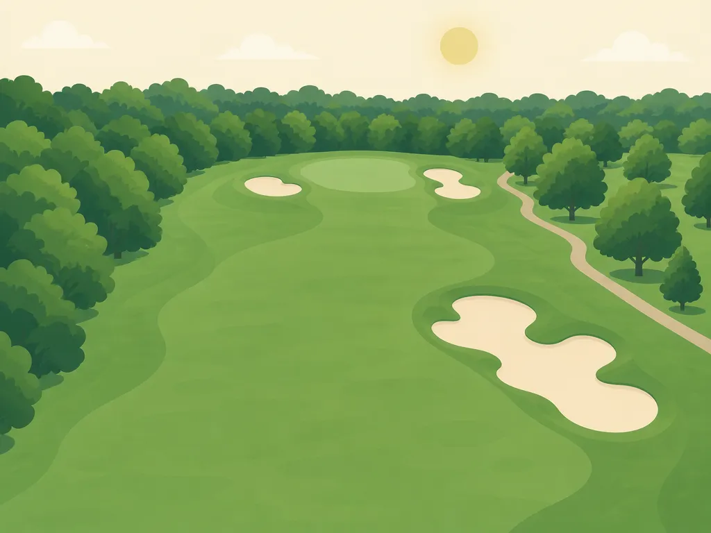 Illustration of Tam O'Shanter Golf Course