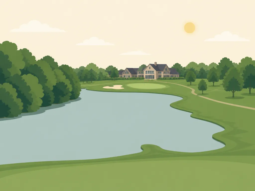 Illustration of Flint Hills National Golf Club