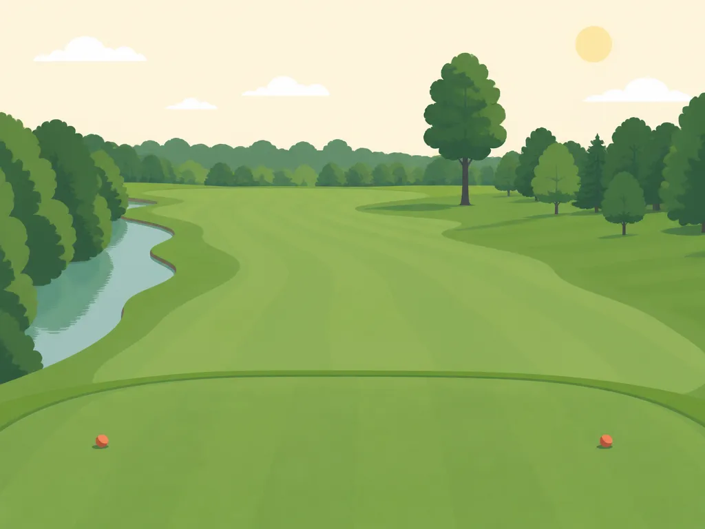 Illustration of Balmoral Golf Course