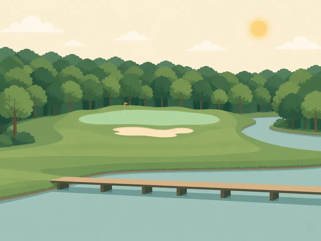 Illustration of Green Oaks GC