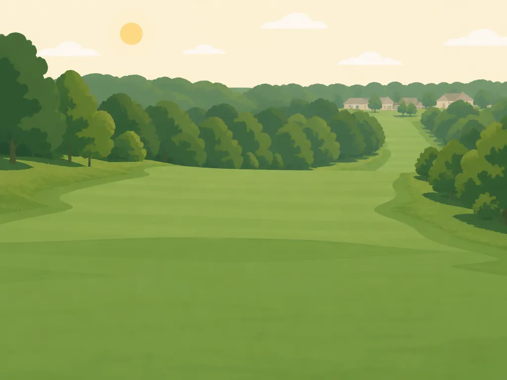Illustration of Leaning Pines Public Golf Course