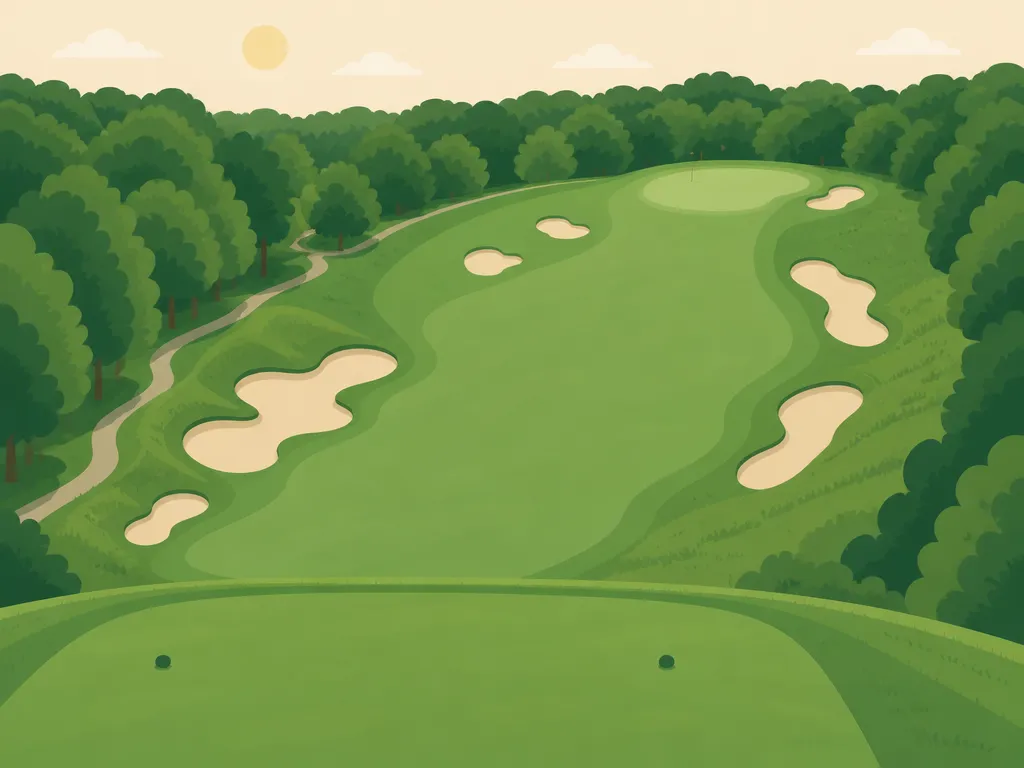 Illustration of Red Tail Golf Club