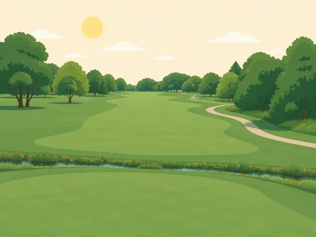 Illustration of Parshall Golf Club