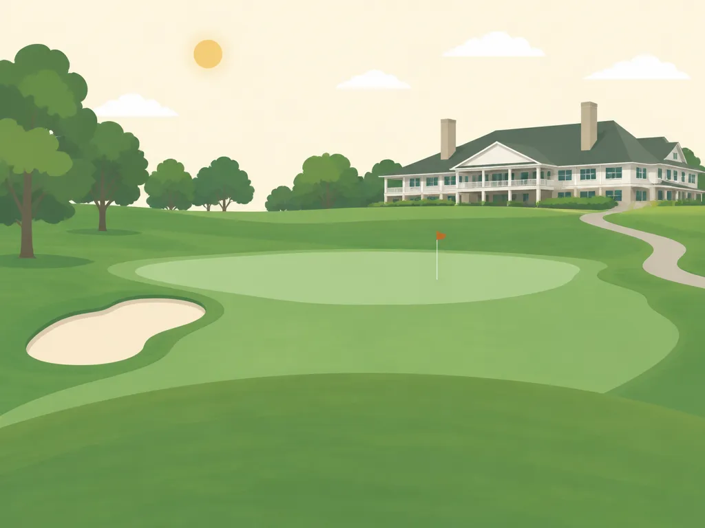 Illustration of Smoke Rise Country Club
