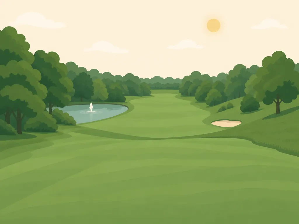 Illustration of Silvermine Golf Club (18)