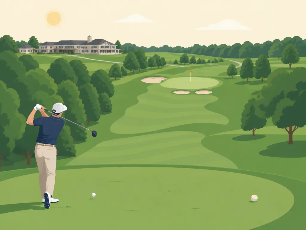 Illustration of Huntingdon Country Club