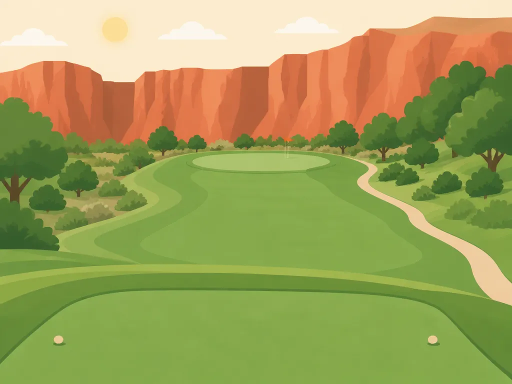 Illustration of Dixie Red Hills Golf Club