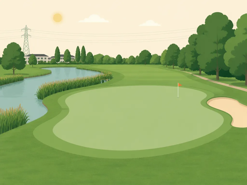 Illustration of Golfclub Spillern (3-Loch)