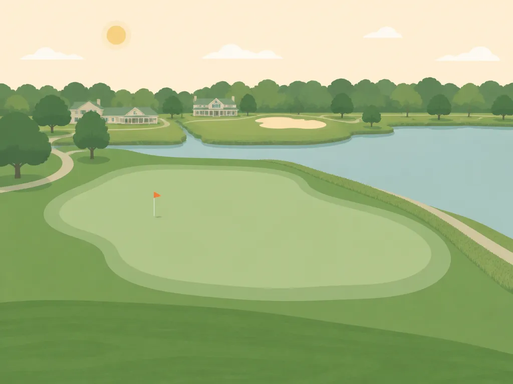 Illustration of Lakeville Country Club