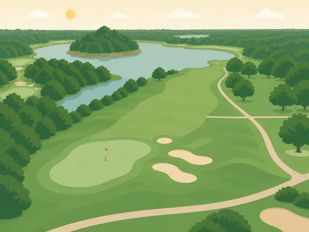 Illustration of Lost Plantation Golf Club