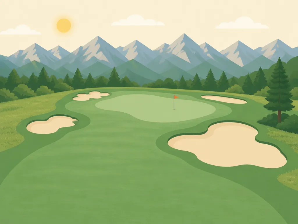 Illustration of Madison Meadows Golf Course
