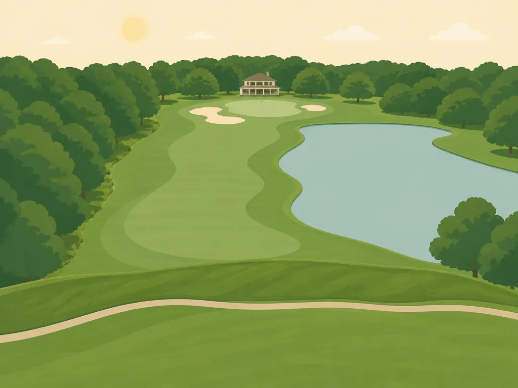 Illustration of Château Élan Golf Club (Woodlands)