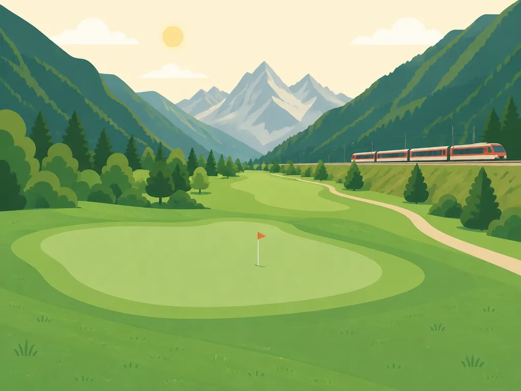 Illustration of Golf Club Matterhorn