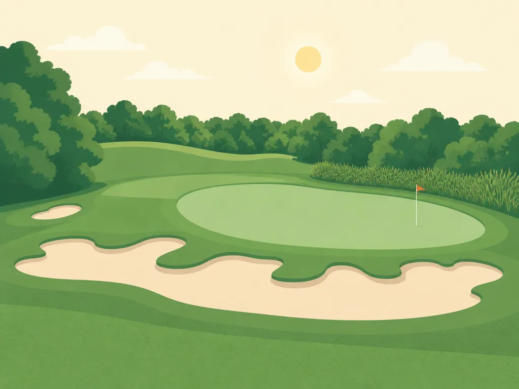 Illustration of Sycamore Creek Golf Course