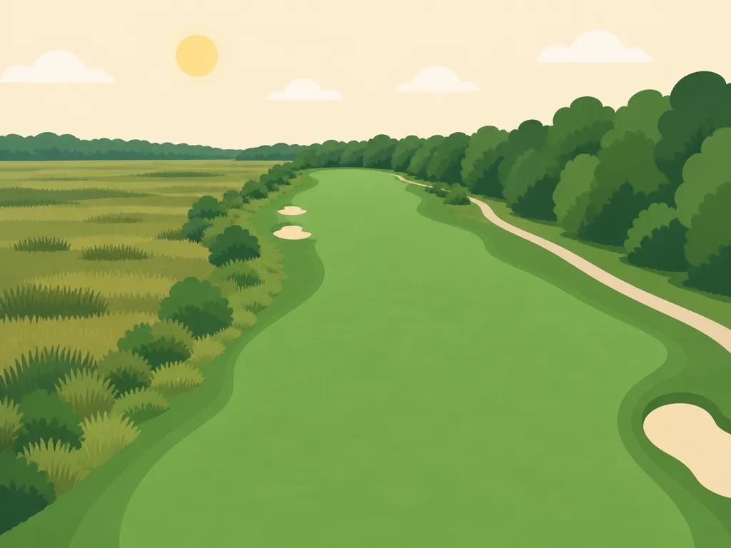 Illustration of Country Land Golf Course