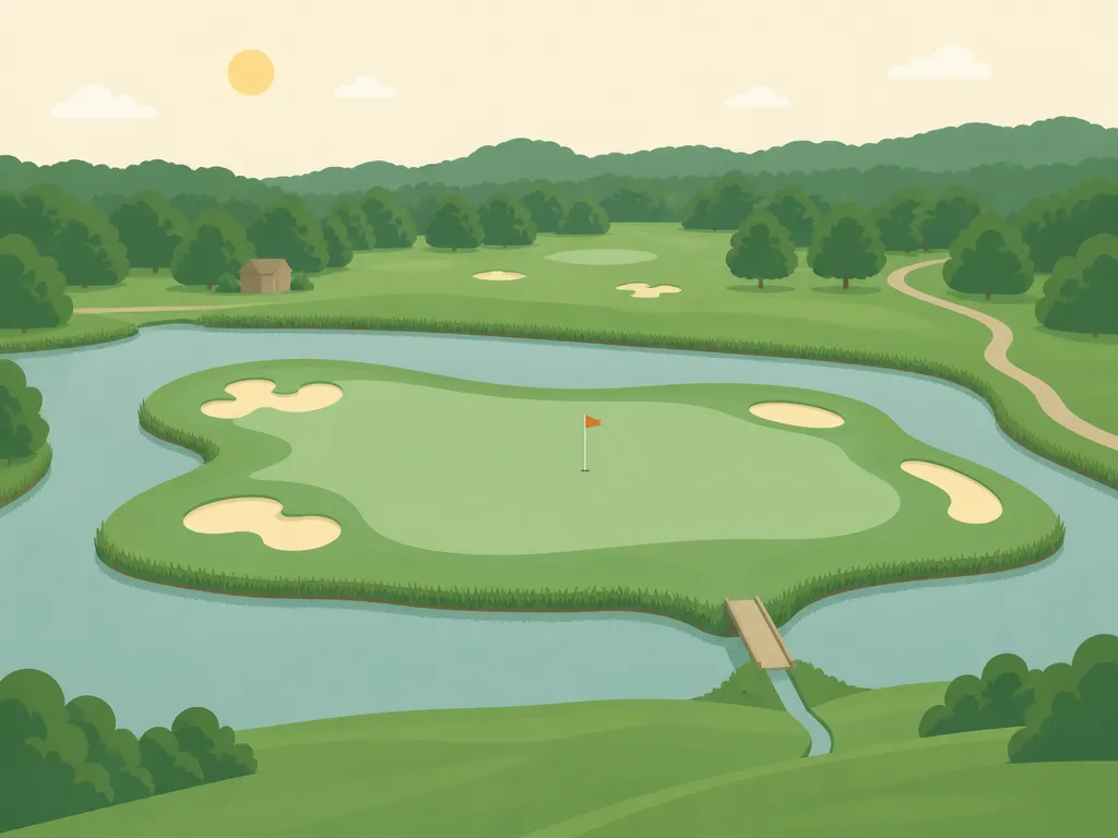 Illustration of Berkshire Valley Golf Course