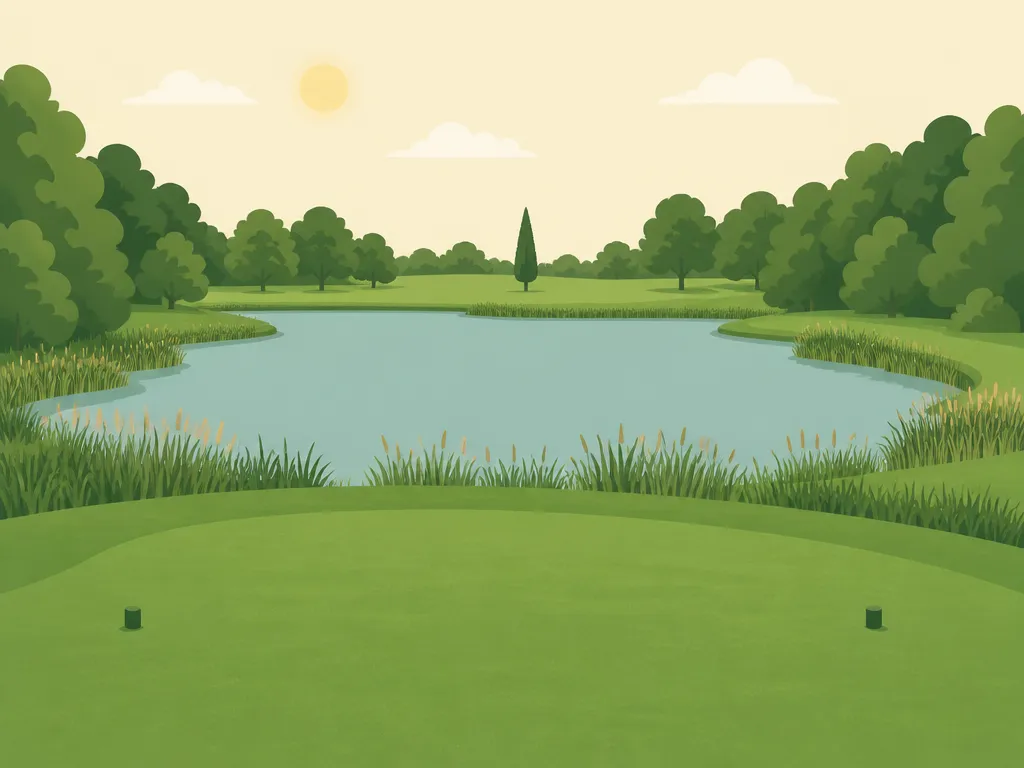 Illustration of Collison Par 3 Golf Course