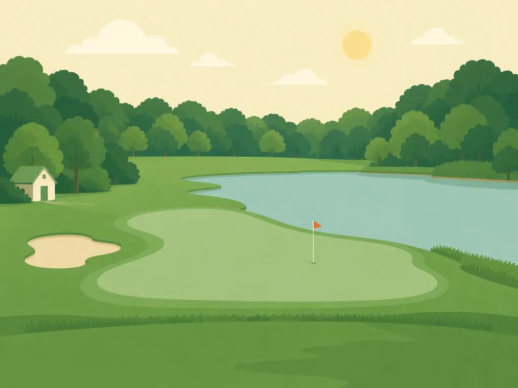 Illustration of Centennial Golf Course