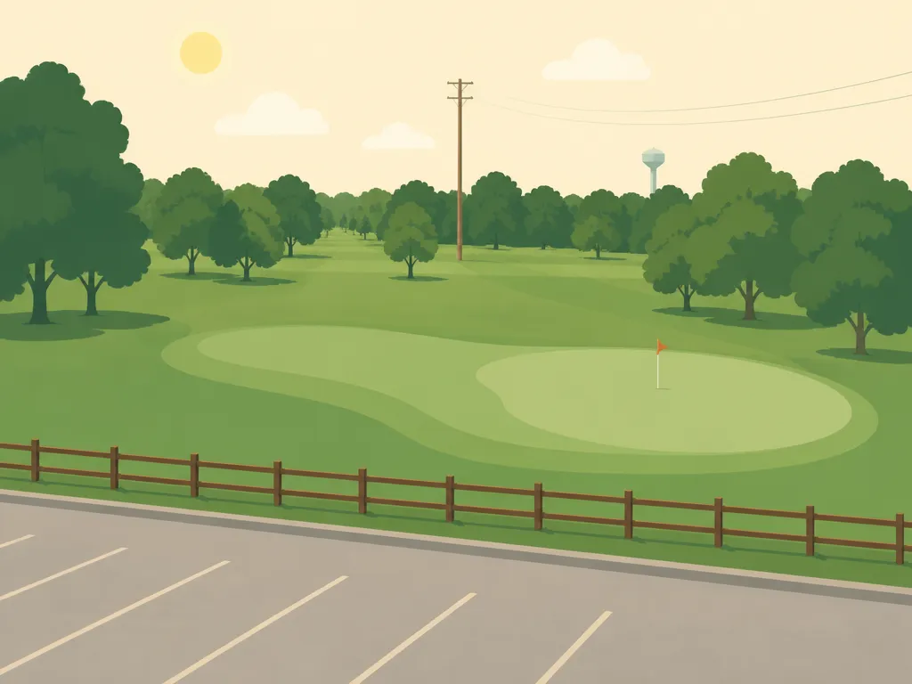 Illustration of Spring Creek Golf Course