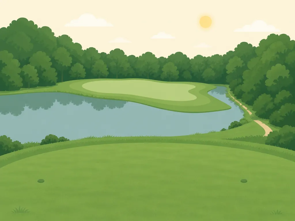 Illustration of Turtle Cove Golf Course