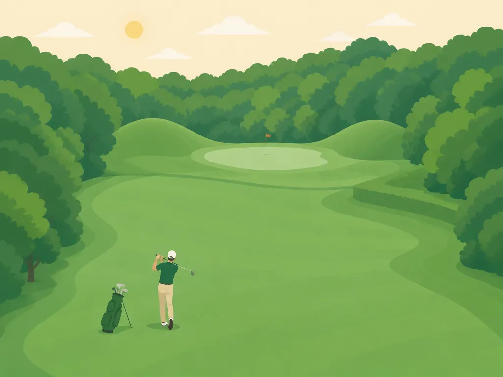 Illustration of Don Valley Golf Course