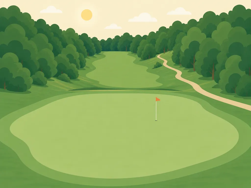 Illustration of The Chief Golf Course