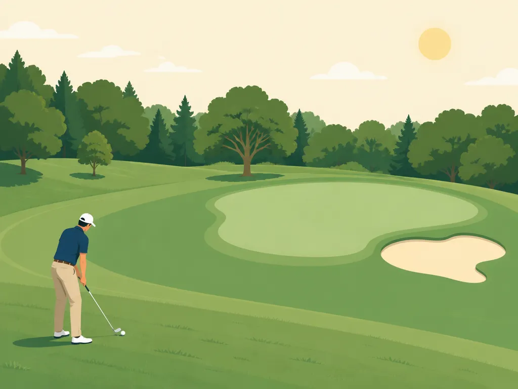 Illustration of Golf Club at Redmond Ridge