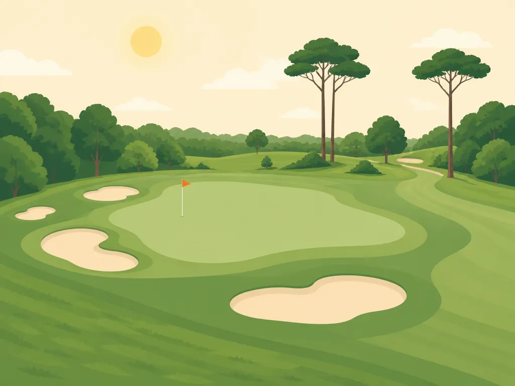 Illustration of Golf Bluegreen L'Odet