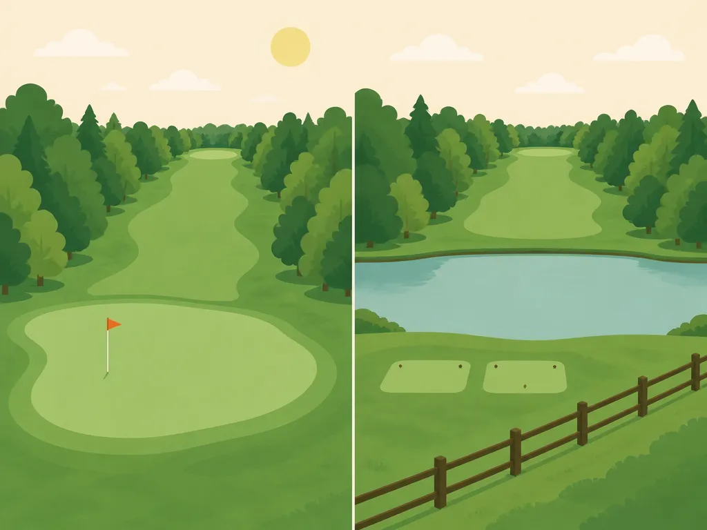 Illustration of Saratoga Golf Course