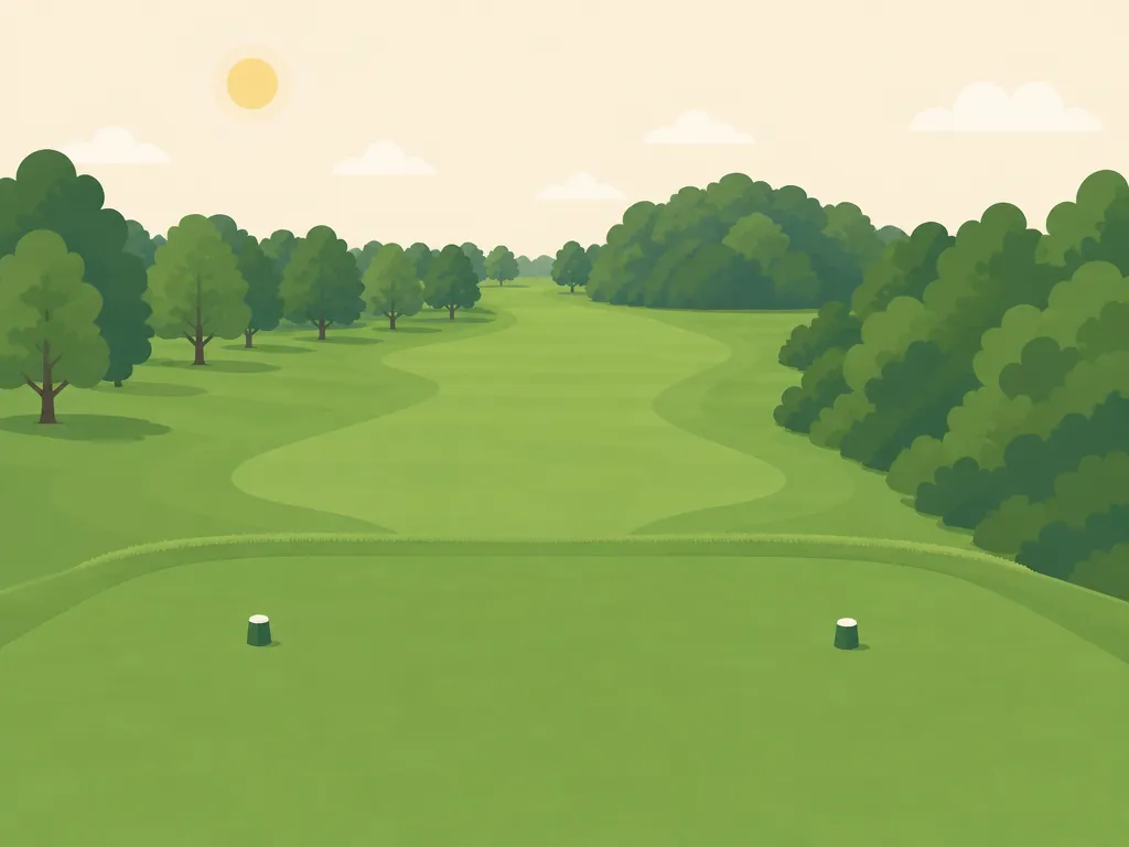 Illustration of Sandstone Area Golf Course